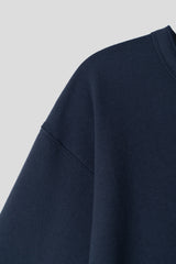 ウッドボタンヘンリースウェットシャツ(3color)