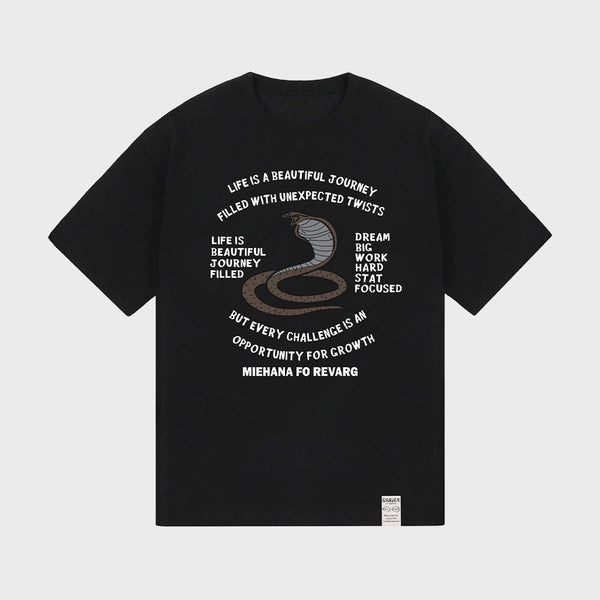 [UNISEX] 80s Snake Short Sleeve T-Shirt