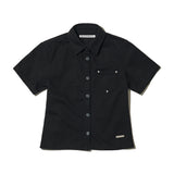 Denim Pocket Shirt [BLACK]