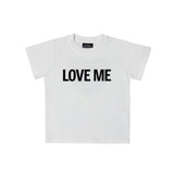 LOVE ME Half T-shirt WHITE