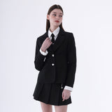 へルガールジャケット/0 2 hell girl jacket - BLACK