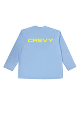 ロゴオーバーフィットラッシュロングスリーブTシャツ/logo overfit rash long sleeve T-shirt (skyblue)