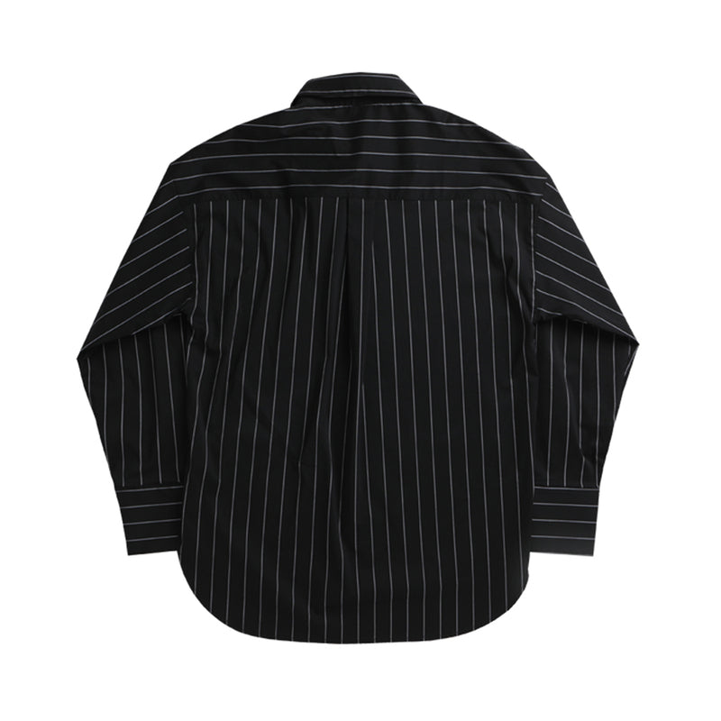 D.Eストライプドオーバーシャツ0055 / D.E Striped Over Shirt (4581019648118)