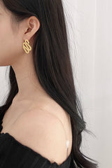 no.5ピアスゴールド / no.5 earring gold