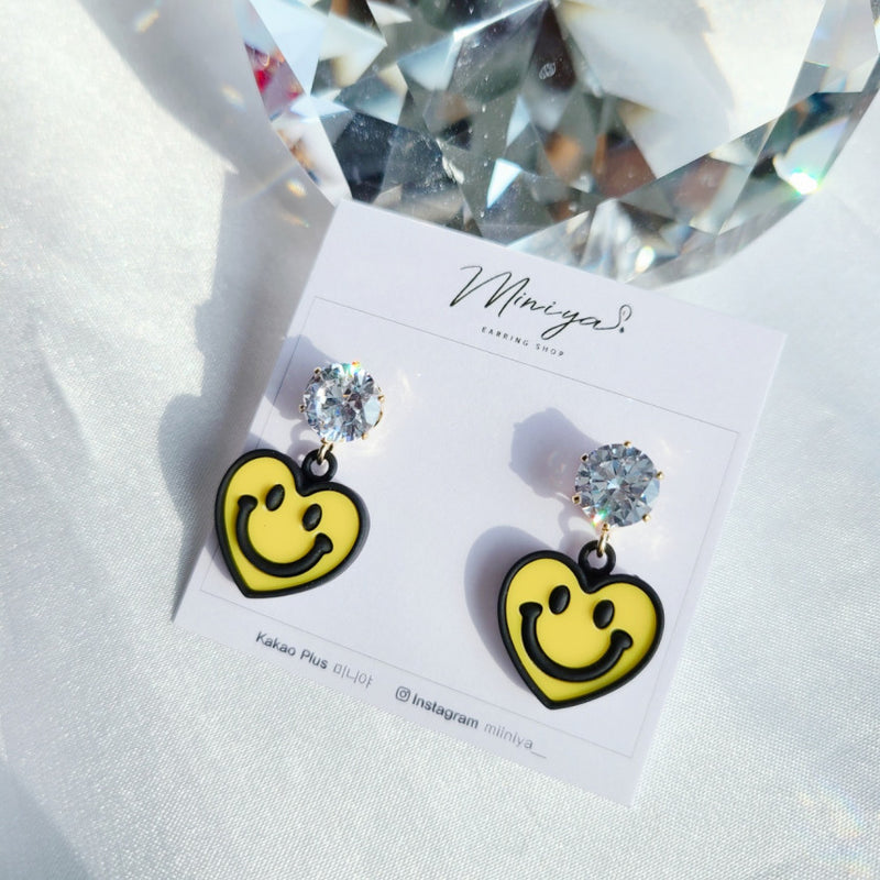 スマイルキュートピアス / Smile Cute Earring (6color)