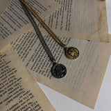 Lim Pendant Necklace (2color) (6616000594038)
