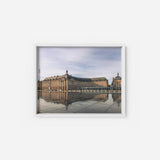 (A3) フランス·ボルドー 水の鏡広場のポスター/(A3) France Mirror Square of Bordeaux Water Poster