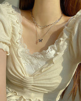 Kitch butterfly necklace (6664252031094)