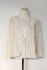 ANGELA FLOWER EMBROIDERY CARDIGAN(BEIGE, PINK, GREEN 3COLORS!) (6562285289590)