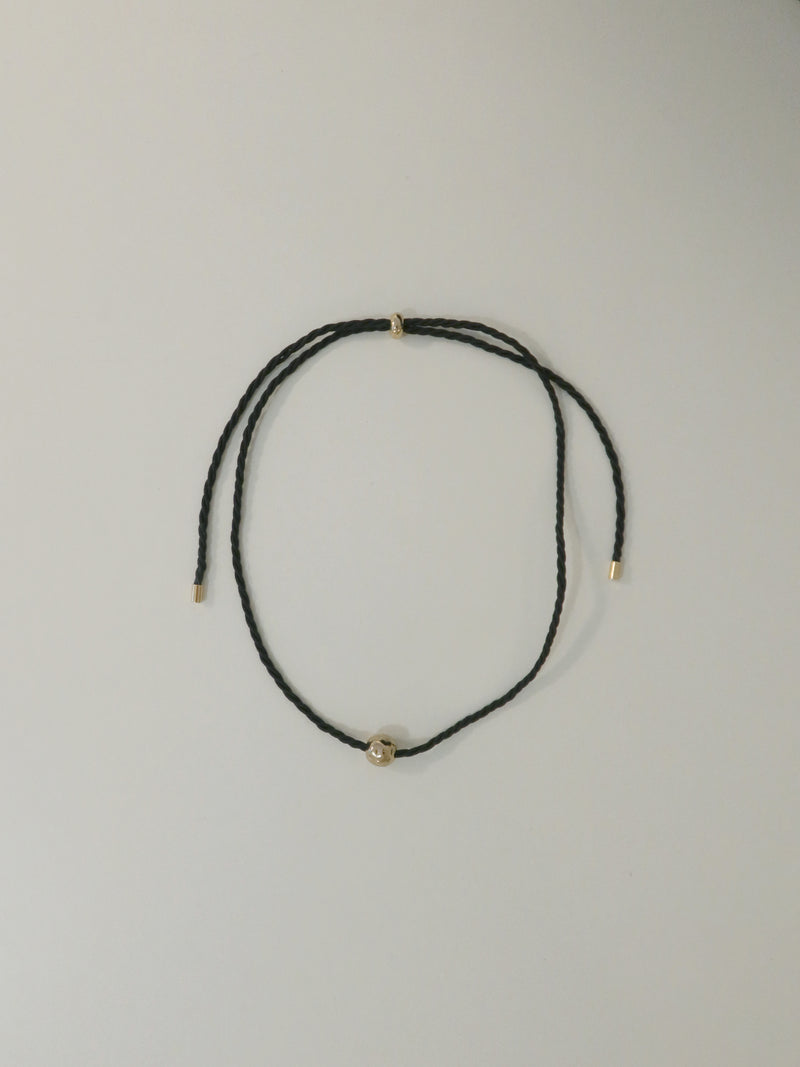 バンピーロープネックレス / bumpy rope necklace - gold