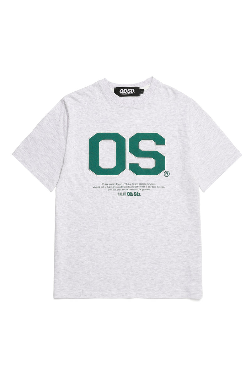OSアップリケサマーTシャツ/OS Appliqué Summer T-shirt - 4COLOR