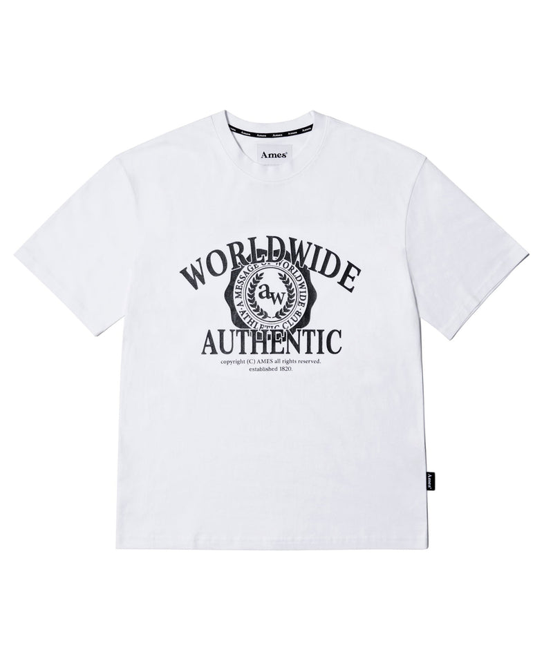 ワールドワイドオーセンティックTシャツ/WORLDWIDE AUTHENTIC T-SHIRT_WH(22HSTP07)