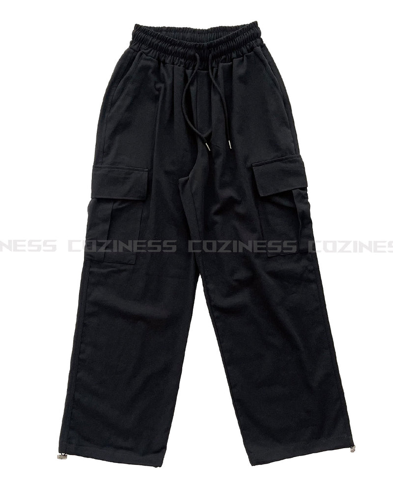 ノアールワイドストリングパンツ / Noir Wide String Pants (3 colors)