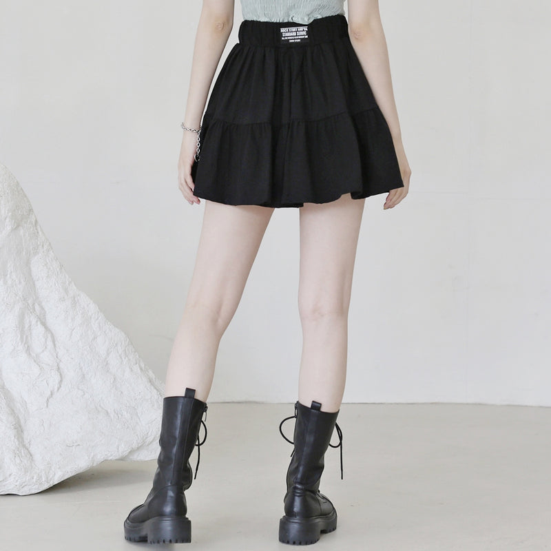Natasha frill mini skirt (6567199178870)