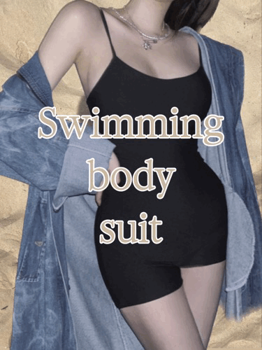 Swimming body-suit