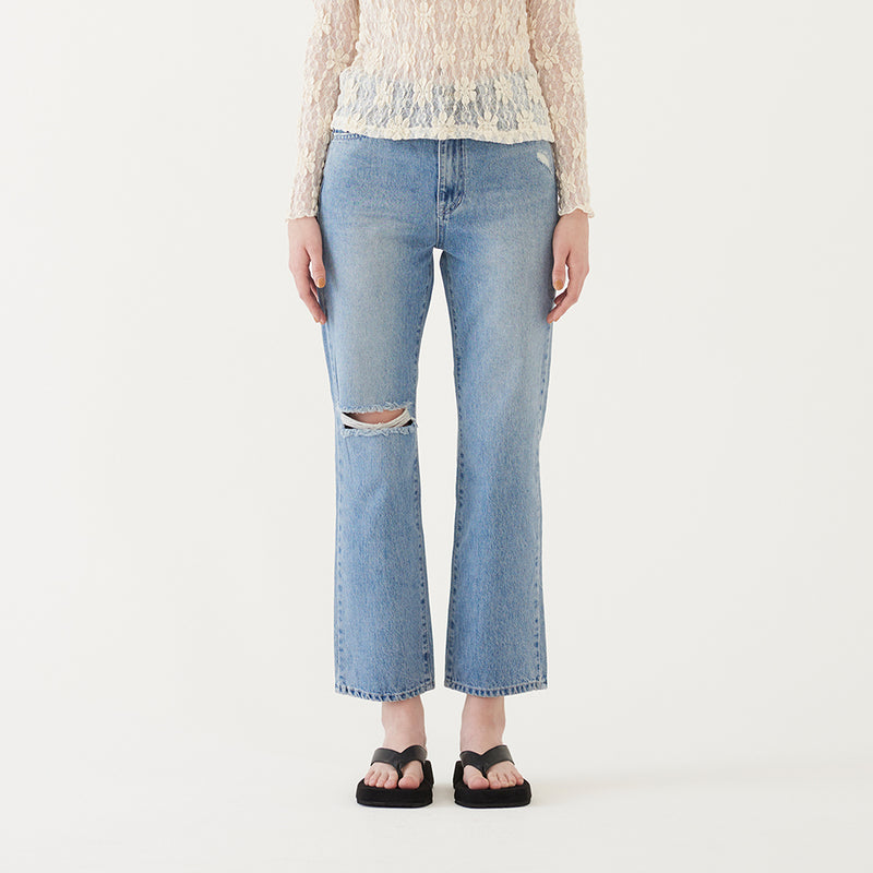 RIPPED JEANS (BLUE) (6579690831990)