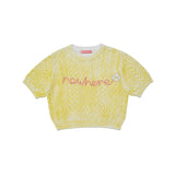 Yellow Painting Cropped Knit (6581908144246)