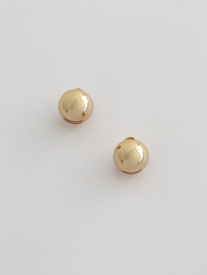 plain earring - gold (6548425146486)