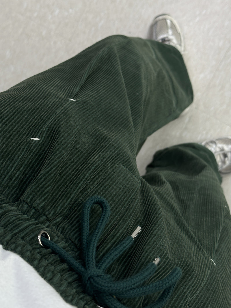 コーデュロイピンタックワイドパンツ / ASCLO Corduroy Pintuck Wide Pants (3color)