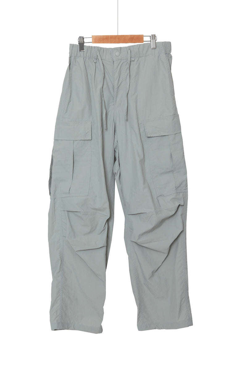 ワイドナイロンカーゴパンツ / wide nylon cargo pants