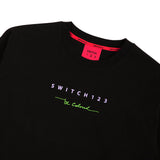 スイッチロゴグラフィッククロップTシャツ/SWITCH LOGO GRAPHIC CROP T-SHIRT (FOR WOMAN)_SWS1TS52BK
