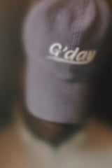 グッドデイコーデュロイボールキャップ/G'day coduroy ballcap(purple)