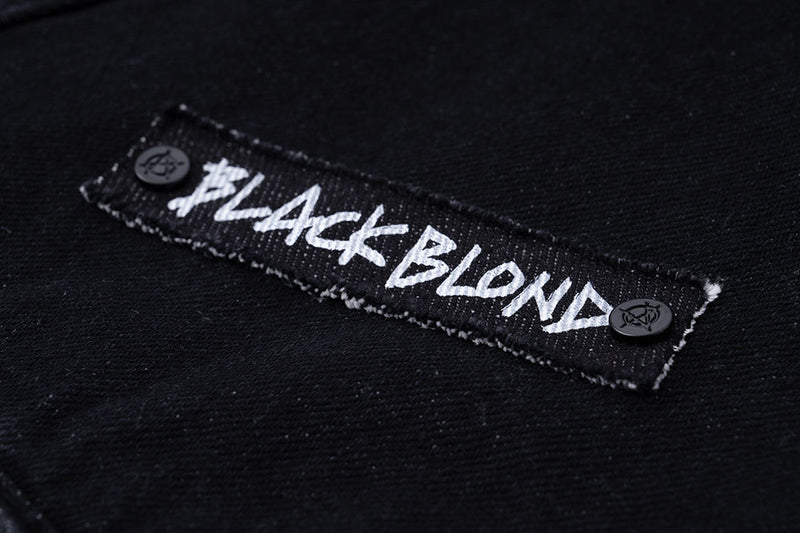 BBD Empty Logo Denim Jacket (Black)