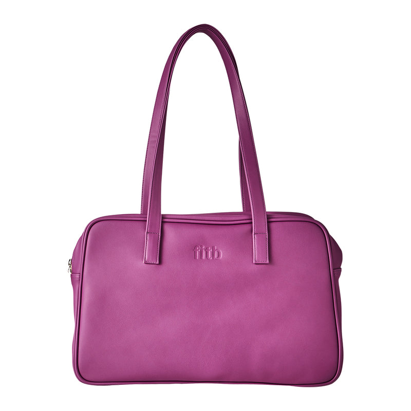 トラぺゾイドショルダーバッグ / Trapezoid Shoulder Bag (purple)