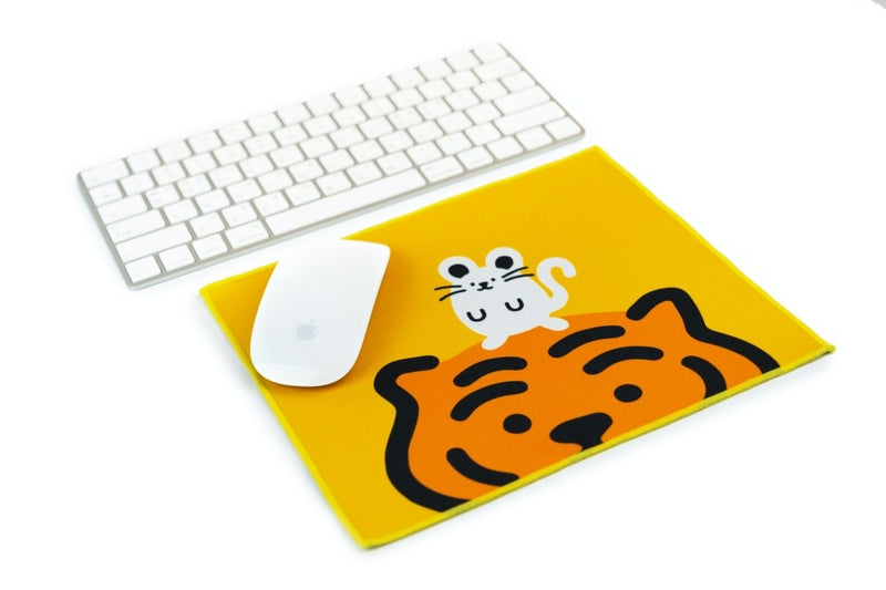 TIGER & MOUSE MOUSE PAD (6538514858102)