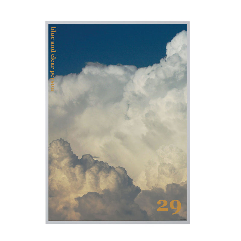 ブルークラウド29ポスター / Blue cloud 29 poster (6661622464630)