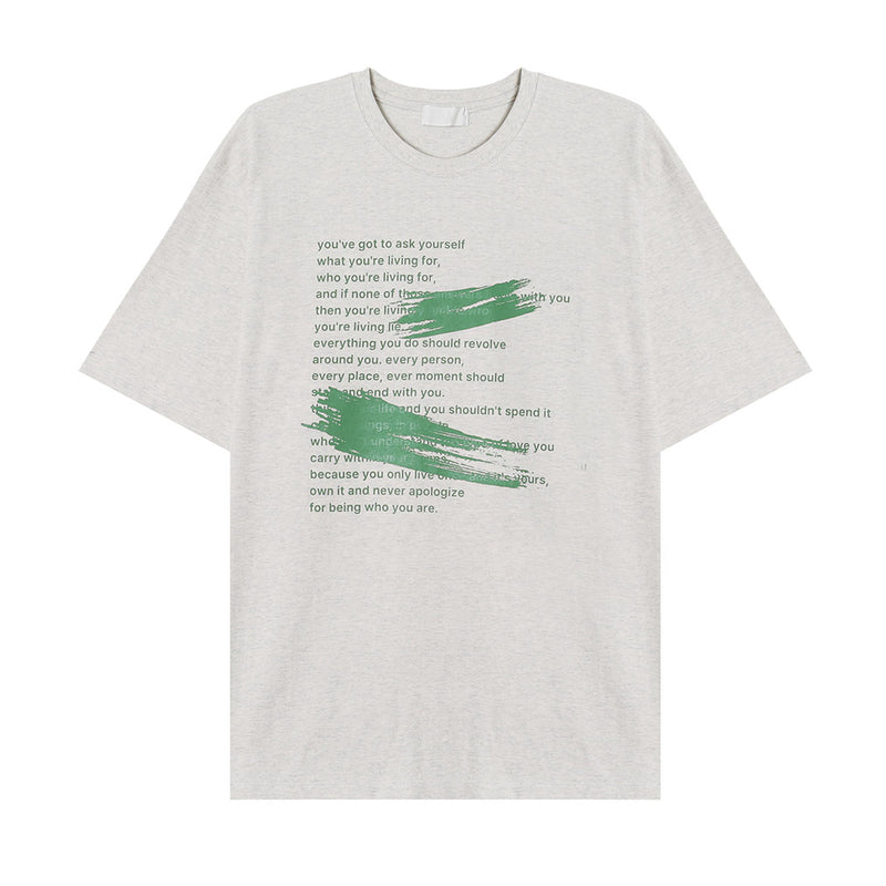 LE ブライアペイントTシャツ / LE Brier Paint T-Shirt (4 colors)