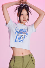2ラブTシャツ / 2 love T (sky blue)