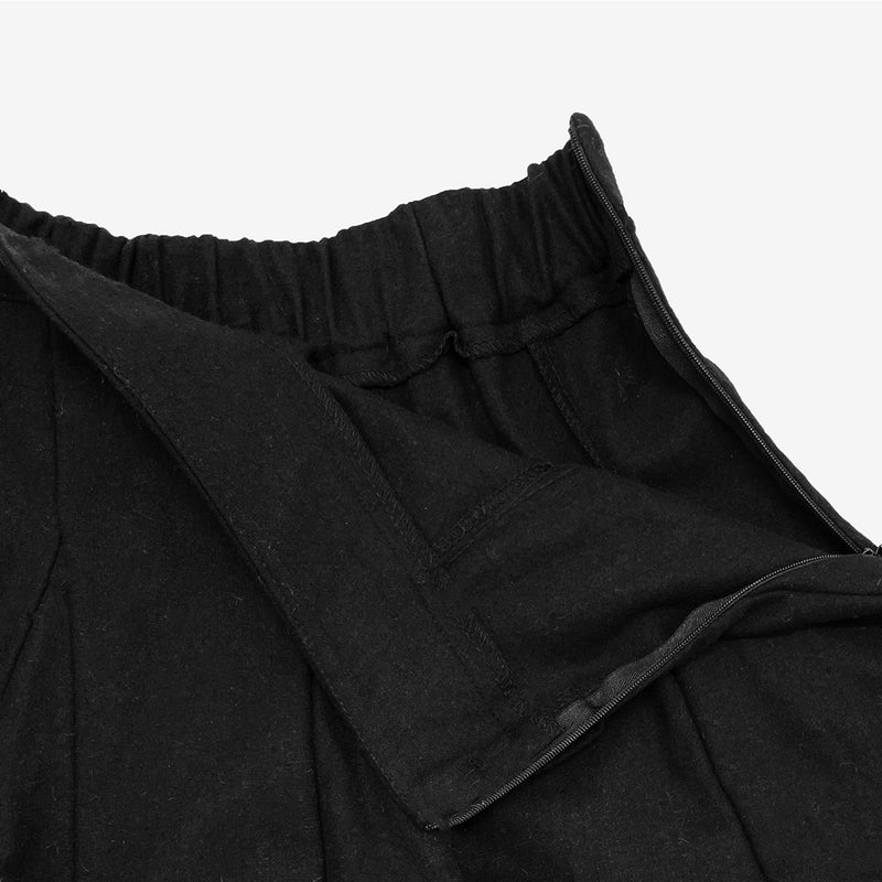 キューブアンバランスフレアスカート/Cube unbalanced flared skirt