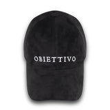 オビエティーボノーマルフィットボールキャップ / OBIETTIVO NOMAL FIT BALL CAP(BLACK)