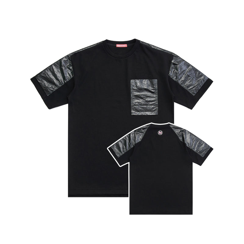 Men's Tech Wear Black T-Shirts (6581948973174)