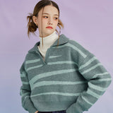 ウェーブライズウールセーター/Wave Rise Wool Sweater ( 3 Colors )