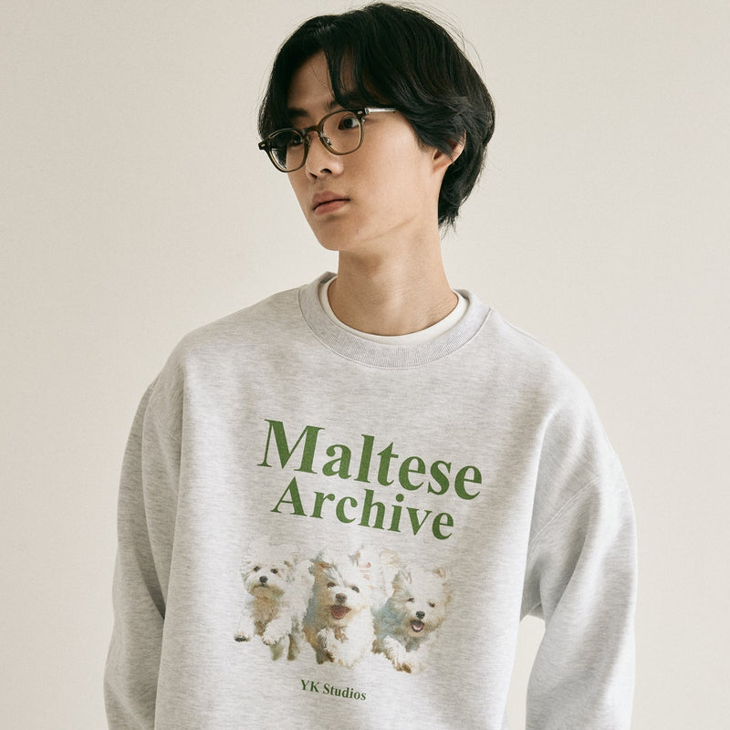 アーカイブスウェットシャツ / Maltese archive sweatshirts