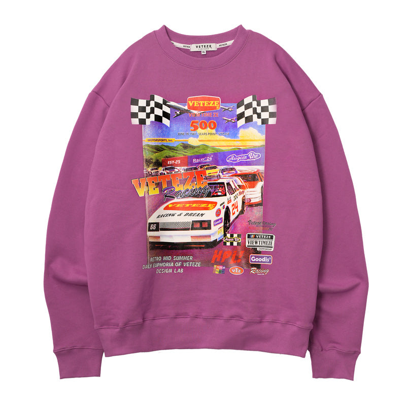 クラシックレーシングスウェットシャツ / Classic Racing Sweatshirt (4 color)