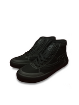 イクイップハイオールブラックスニーカー / Equip High All Black Sneakers