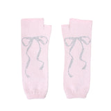 リボン アンゴラ ハンドウォーマー / ribbon angora hand warmer (pink)