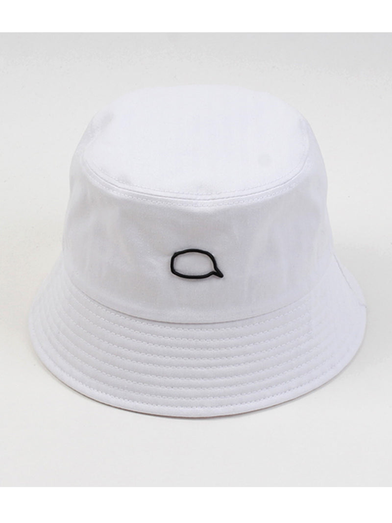 GD Bubble White Drop Bucket Hat (6589930799222)