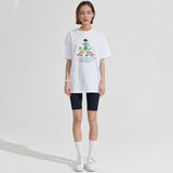 Run overfit T-shirt [White] (6679681368182)