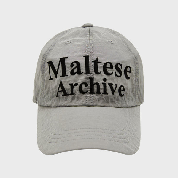 Maltese archive nylon ball cap