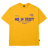 ミックスインソサエティTシャツ/MIX IN SOCIETY T-SHIRT