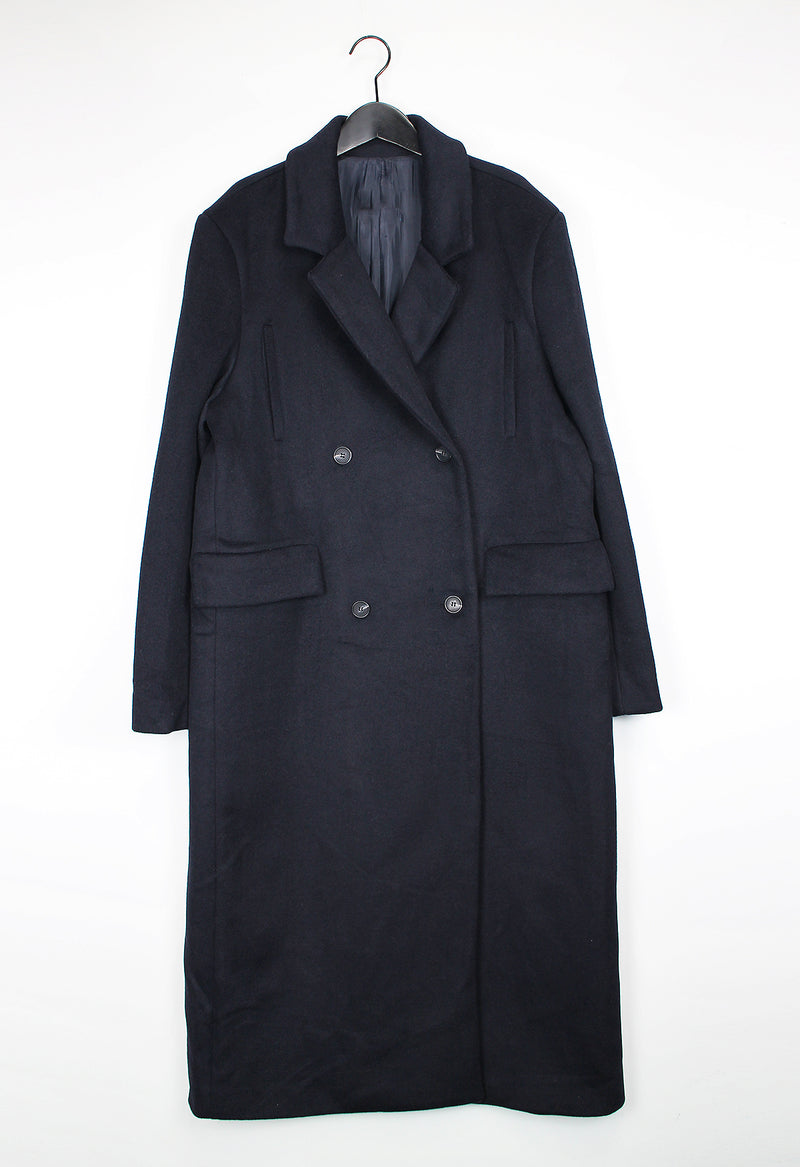 アルファウールロングコート/Alpha Wool Long Coat (2color)