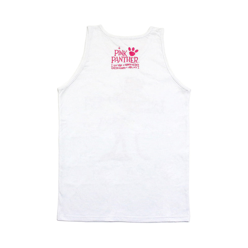 Pink Panther Leaning Against Our Logo Tank Top (3color) (6674858311798)