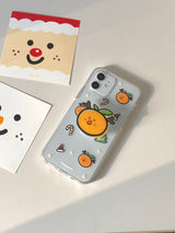 ルドルフタンジェリンジェリーアイフォンケース/Rudolf tangerine jelly case (iphone case)
