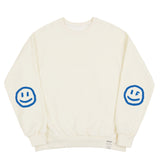 エルボー スプレー ドット スマイル スウェットシャツ / Elbow Spray Dot Smile Sweatshirt