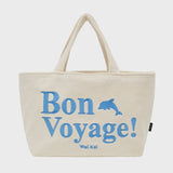 Bon voyage terry small tote bag