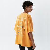 カメレオンスローガンオーバーサイズTシャツ / CHAMELEON SLOGAN OVERSIZE TSHIRTS (4523292000374)